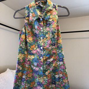 Vintage Custom Tailored Lilly Pulitzer Sun Dress